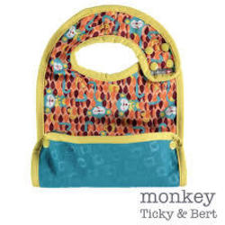 Pop-in Stage 2 Bib - Monkey